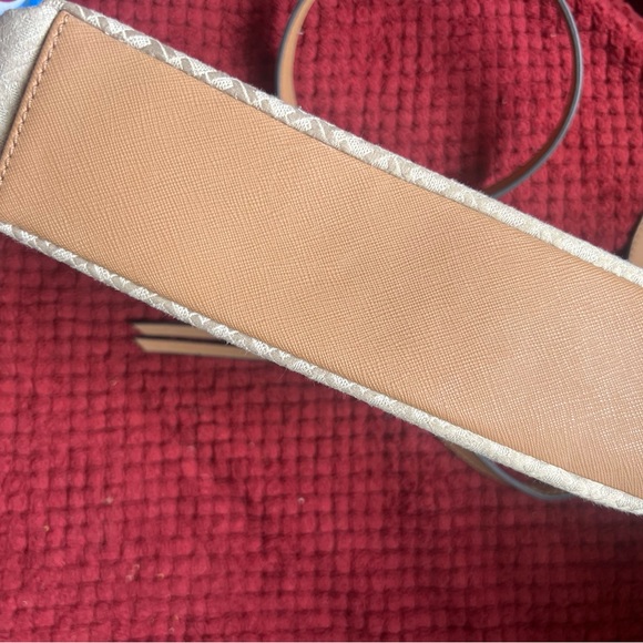 Tommy Hilfiger Bags Tommy Hilfiger Gold Cream Crossbody Purse